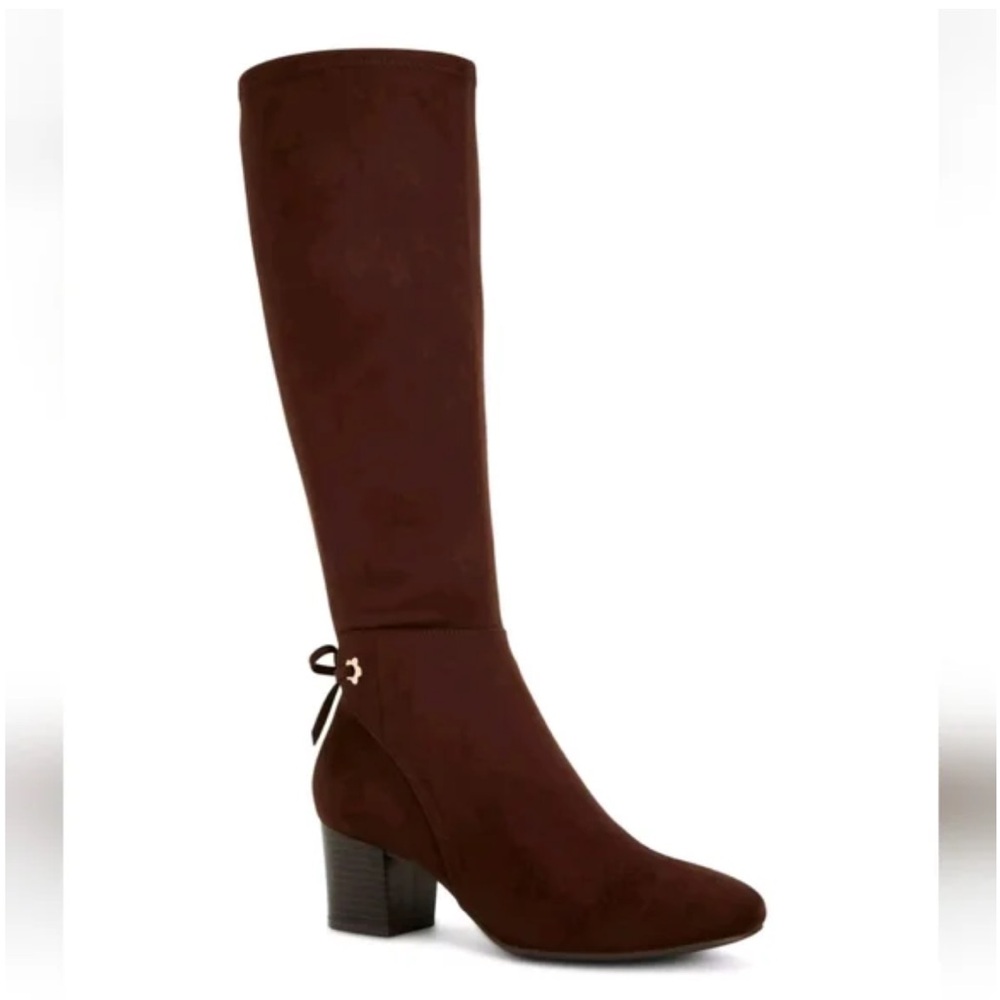 Charter Club Dark Brown Heeled Boots
